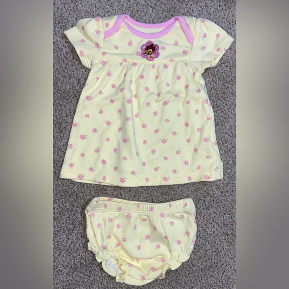 Disney Dresses Disney Bambi Baby Girls Size 3 Months Dress With